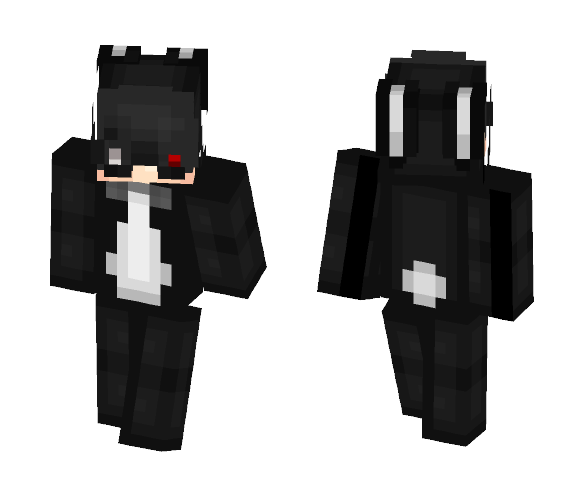 Bunny Ghoul Onesie - Male Minecraft Skins - image 1