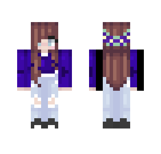 Purple Anime Girl