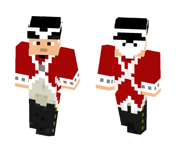 Download Free British Navy Marine POTC Skin for Minecraft image 1 British Navy Marine POTC - Male Minecraft Skins - image 1