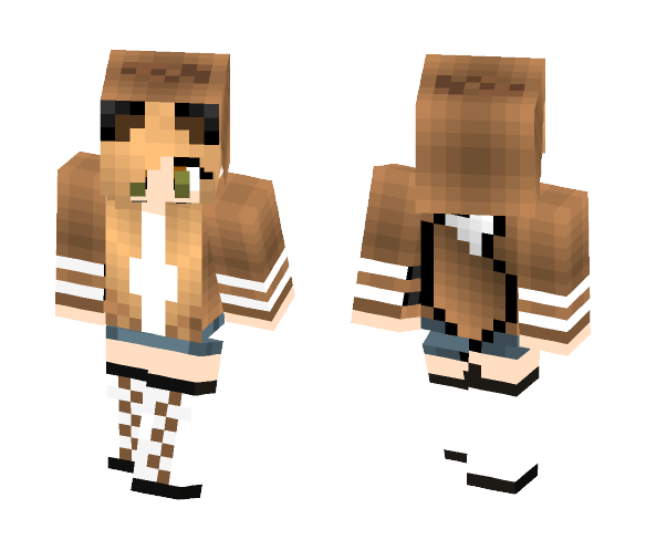 Eevee Girl - Girl Minecraft Skins - image 1