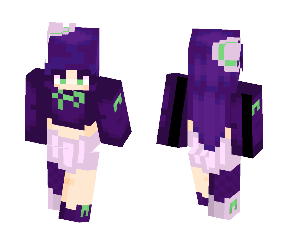 Purple Tea Party~ (Male in desc.) - Interchangeable Minecraft Skins - image 1