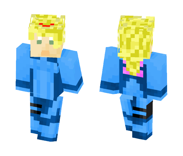 Zero Suit Samus - Female Minecraft Skins - image 1