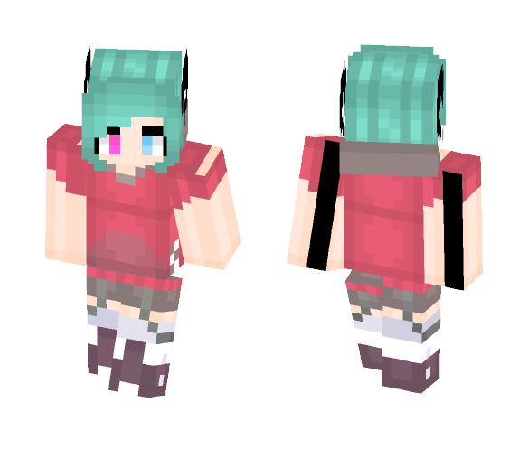 Saturn [] OC redesign [] - Female Minecraft Skins - image 1