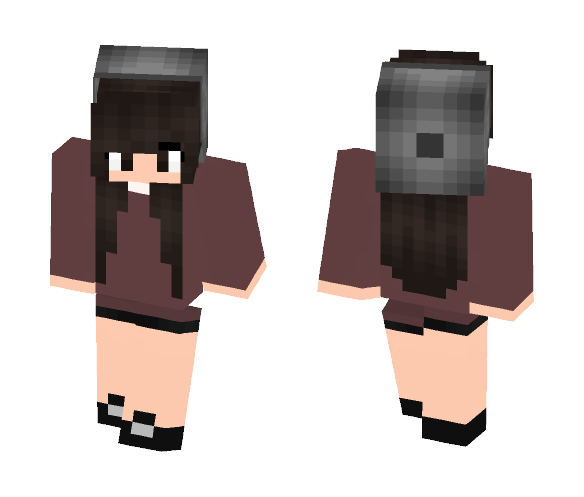 Download Free Shy girl (Read Discription) Skin for Minecraft image 1 Shy girl (Read Discription) - Girl Minecraft Skins - image 1