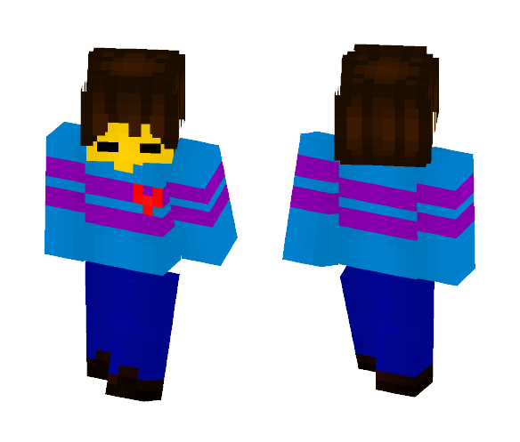 [Undertale] Frisk - Interchangeable Minecraft Skins - image 1