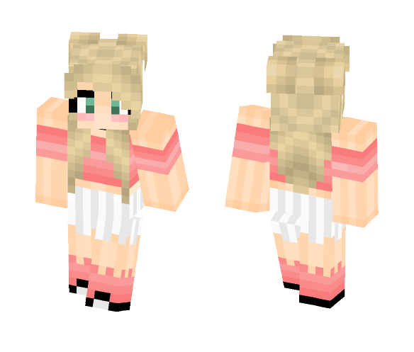 Just Peachy // - Female Minecraft Skins - image 1