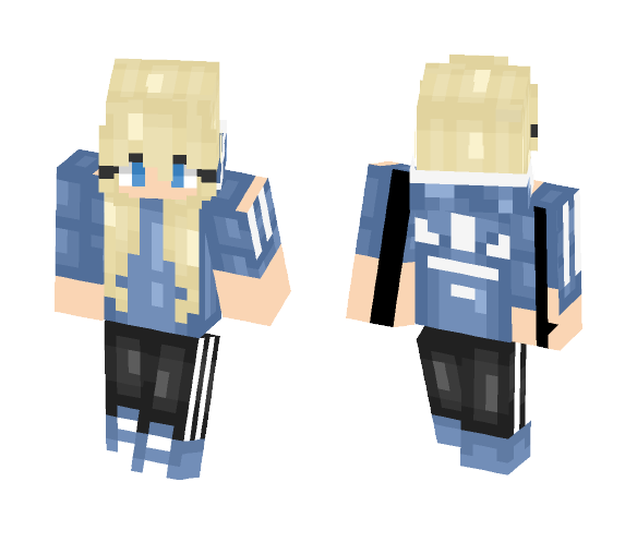 Adidas Skin - Female Minecraft Skins - image 1
