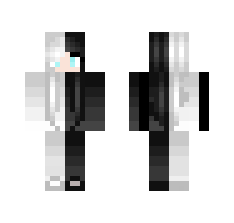 ~Black N White~ - Female Minecraft Skins - image 2
