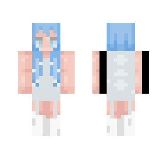 lowkey vaperon inspired skin ooo - Female Minecraft Skins - image 2