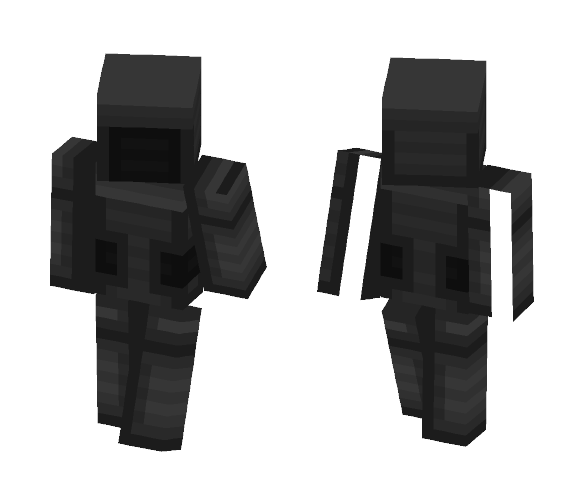 Invisible Black Matter (Ajin) - Interchangeable Minecraft Skins - image 1
