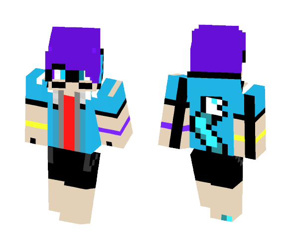 sans fox - Male Minecraft Skins - image 1