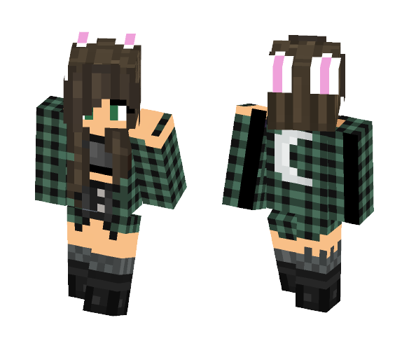 Download Free Bunny Girl | ωуѕтαℓια Skin for Minecraft image 1 Bunny Girl | ωуѕтαℓια - Girl Minecraft Skins - image 1