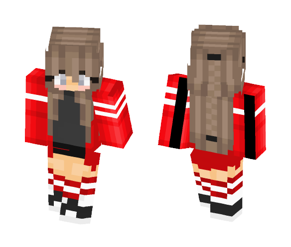 Tumblr Girl - Girl Minecraft Skins - image 1