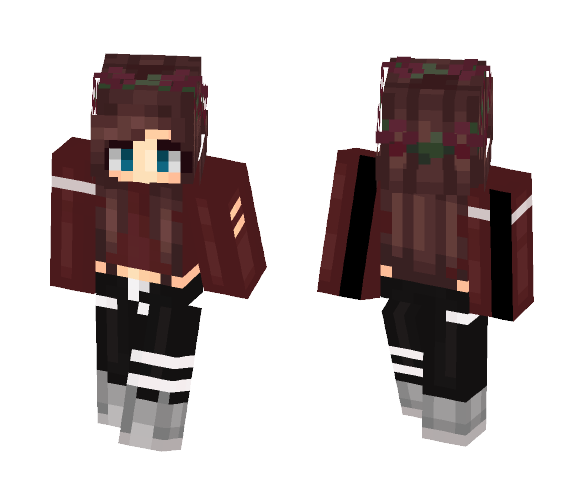 Ƒαʟʟeη✘Ʀαveη | me irl !!! - Female Minecraft Skins - image 1