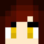 Download Free Golden Eyed Girl Skin for Minecraft image 3 Golden Eyed Girl - Girl Minecraft Skins - image 3