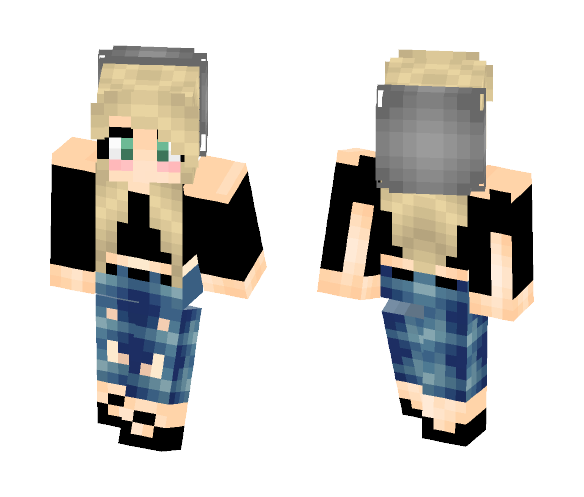 Download Free Casual Girl #43 // new shirt Skin for Minecraft image 1 Casual Girl #43 // new shirt - Girl Minecraft Skins - image 1