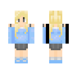 Teen with blonde hair ^_^