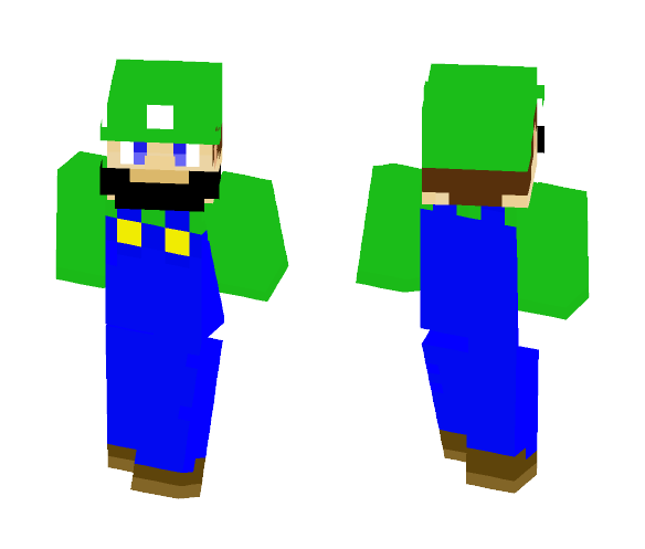 Luigi - Male Minecraft Skins - image 1