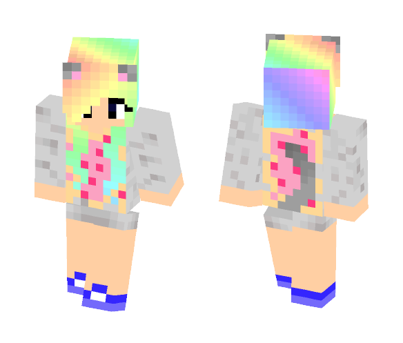 Neon Cat Skin - Cat Minecraft Skins - image 1