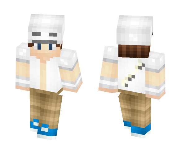 Skeleton boy - Boy Minecraft Skins - image 1