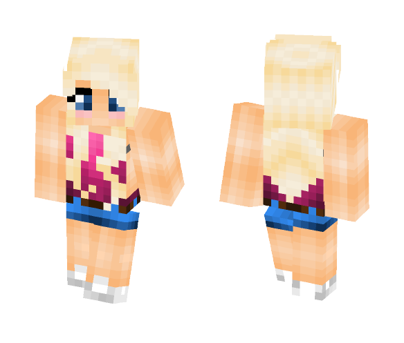Summer Girl // very old creation - Girl Minecraft Skins - image 1