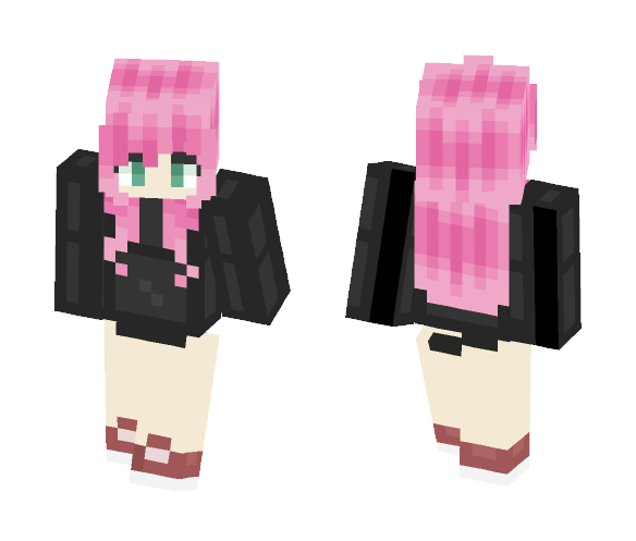 Pastel Goth?????? - Female Minecraft Skins - image 1