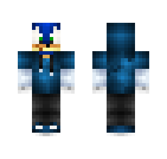 Sonic with clothes on??? - Male Minecraft Skins - image 2