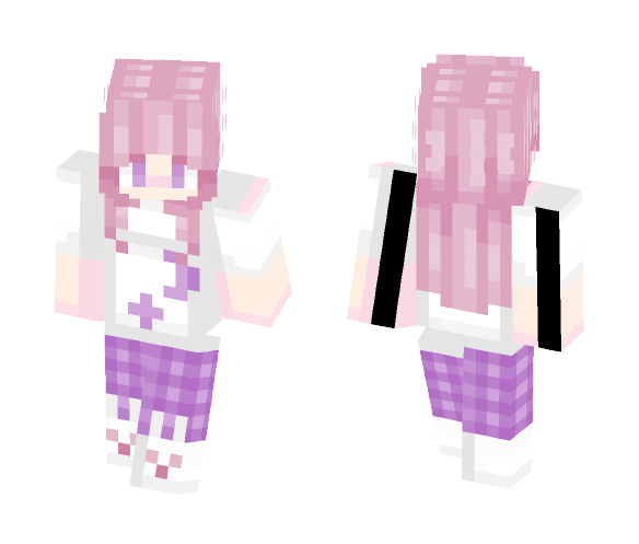 ????????????????_???????? ~ Bed Day - Female Minecraft Skins - image 1
