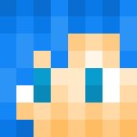 Download Free | Girl | Blue Hair | Hoodie Skin for Minecraft image 3 | Girl | Blue Hair | Hoodie - Color Haired Girls Minecraft Skins - image 3