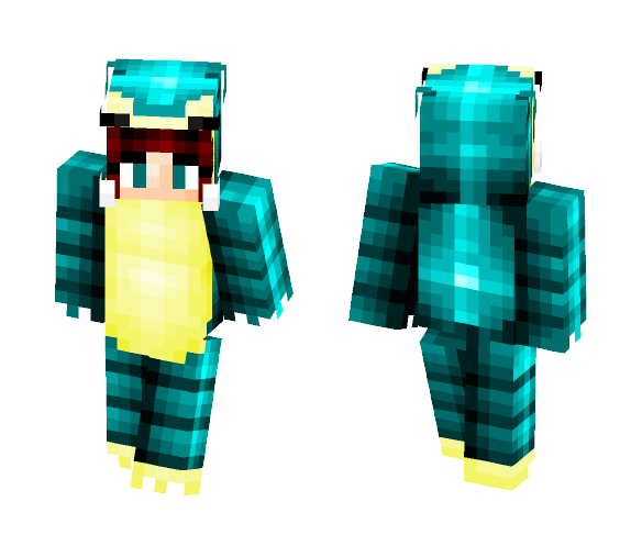 Snorlax Onesie! Pokemon - Female Minecraft Skins - image 1
