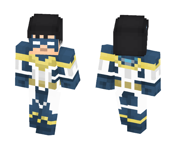 Download Free Nightwing (Teen Titans Collection) Skin for Minecraft image 1 Nightwing (Teen Titans Collection) - Male Minecraft Skins - image 1