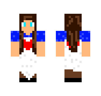 The girl baker