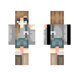 skin trade w/ NekkoNoNeko - Female Minecraft Skins - image 2