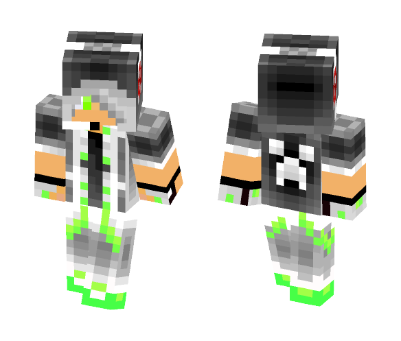Grey Gaming boy - Boy Minecraft Skins - image 1