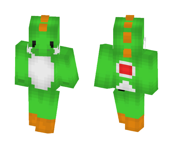 Chibi Yoshi | Mario - Interchangeable Minecraft Skins - image 1