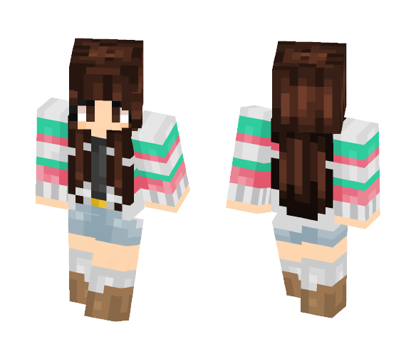 Saturday Chill ~ Valennn - Female Minecraft Skins - image 1