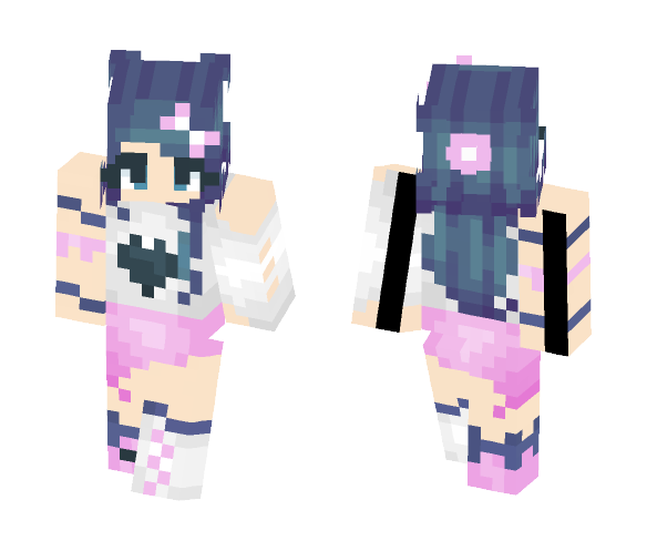Blueberries and Cream - Female Minecraft Skins - image 1