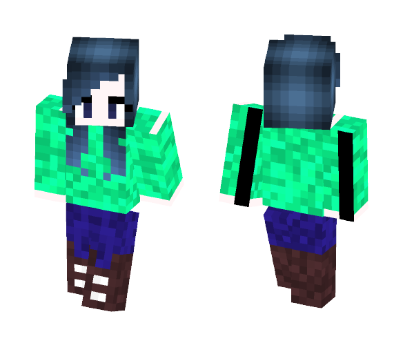Random Girl #2 - Girl Minecraft Skins - image 1