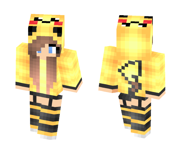 Pickachu - Female Minecraft Skins - image 1