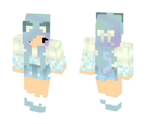 Galaxy Girl - Girl Minecraft Skins - image 1