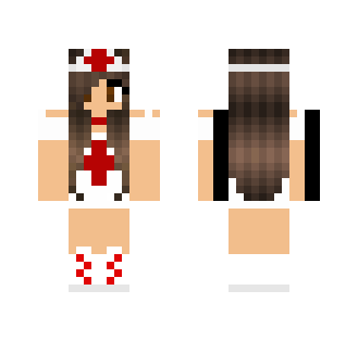 Brunette Brown Eyed Nurse - Female Minecraft Skins - image 2