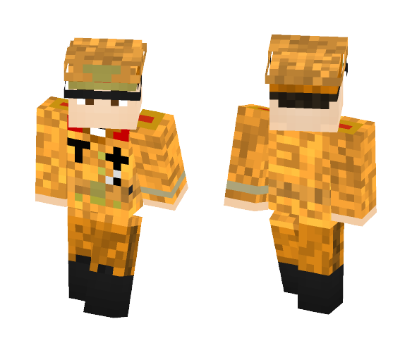 Hauptmann Deitrich (The Rat Patrol) - Male Minecraft Skins - image 1