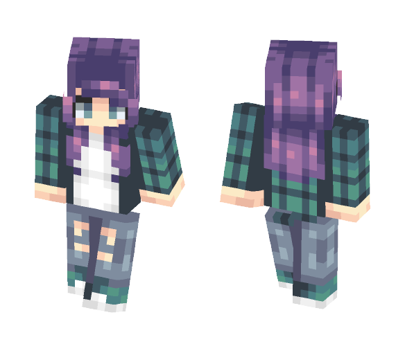 Plaid - Female Minecraft Skins - image 1