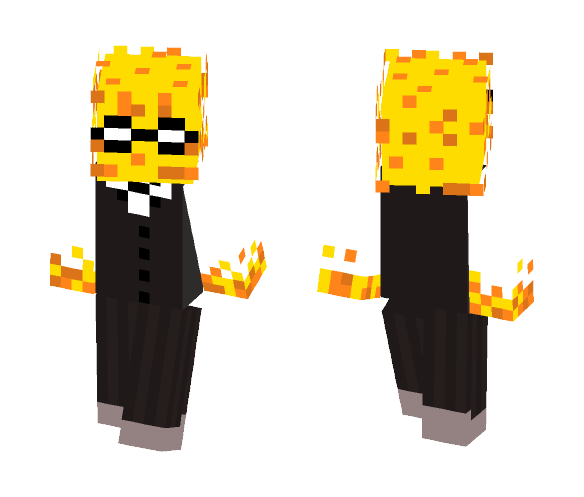 Grillby - Male Minecraft Skins - image 1