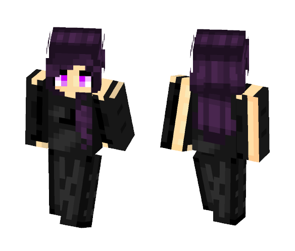 Ender Queen - Female Minecraft Skins - image 1