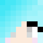 Download Free Girl, Blue Hair Skin for Minecraft image 3 Girl, Blue Hair - Color Haired Girls Minecraft Skins - image 3