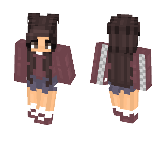 School Days ~FliesAway - Female Minecraft Skins - image 1