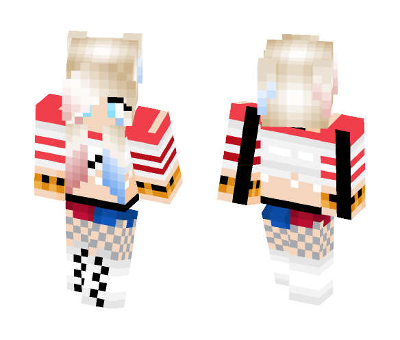 Suicide Squad Harley Quinn - Comics Minecraft Skins - image 1