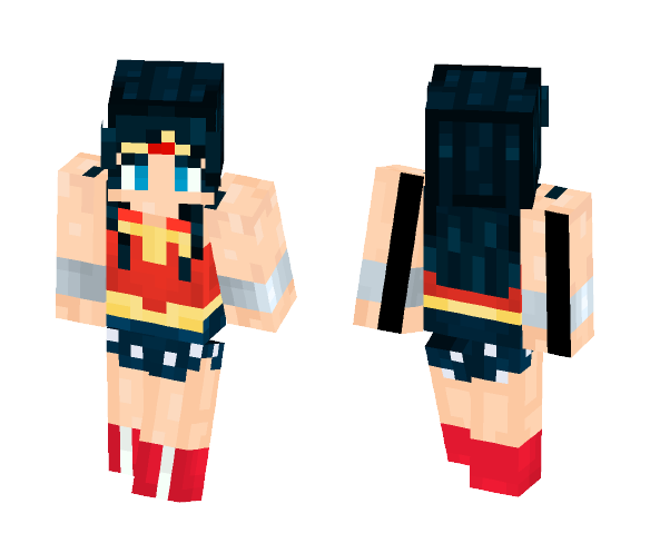 Wonder Woman - Comics Minecraft Skins - image 1