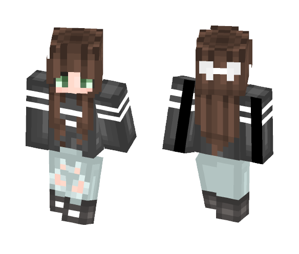 Nice Brunette - Female Minecraft Skins - image 1